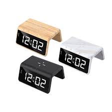 HAVIT W320 WIRELESS CHARGER WITH ALARM CLOCK AND AMBIENT LIGHT